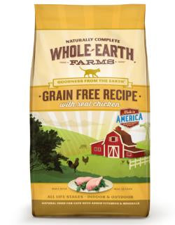 Merrick Whole Earth Farms Grain Free Recipe Chicken Cat 10#