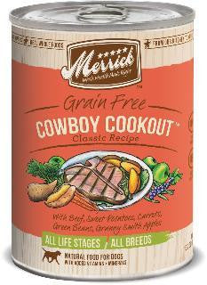 Merrick Cowboy Cookout Can Dog 12-13.2 oz.