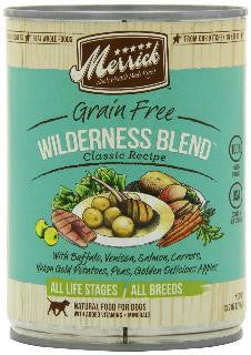 Merrick Wilderness Blend Can Dog 12-13.2 oz.