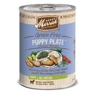 Merrick Puppy Plate Can Dog 12-13.2 oz.