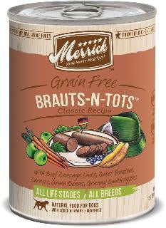 Merrick Brauts N Tots Can Dog 12-13.2 oz.