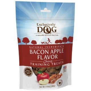 Exclusively Pet Training Treats - Bacon Apple 7oz