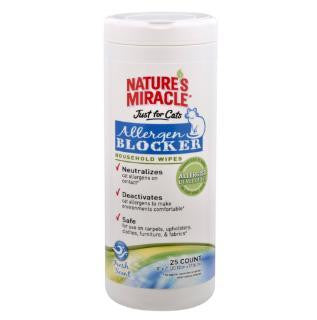 Nature's Miracle Just For Cats Allergen Household Wipes 25CT