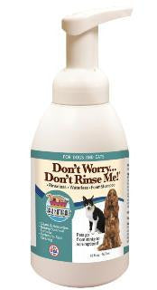 Ark Naturals Don't Worry Donet Rinse Me! Waterless Dog Shampoo 18Z