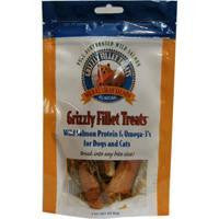 Grizzly Salmon Oil Fillet Treats 3 oz. Pouch