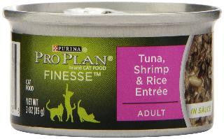 Purinae Pro Plane Savore Adult Tuna, Shrimp & Rice Entree - In Sauce 24-3Z