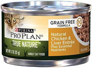 Purinae Pro Plane True Nature Adult Natural Chicken & Liver Entree - Classic 24-3Z