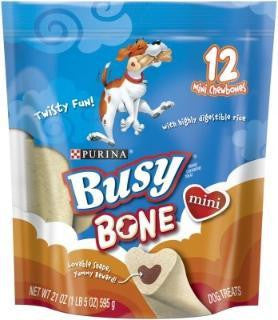 Busy Bones for Sm-Med Dog 4-21 oz. Pouch