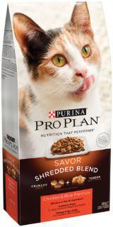 Pro Plan Adult Cat Shredded Blend Chicken Rice 5-6lb