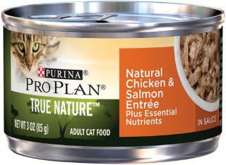 Pro Plan True Nature Grain Free Chicken-Salmon-Sauce Cat 24-3Z