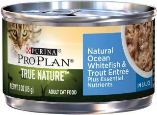 Pro Plan True Nature Grain Free Ocean Fish-Trout-Sauce Cat 24-3Z