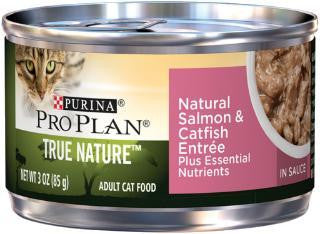 Pro Plan True Natural Grain Free Salmon-Catfish-Sauce Cat 24-3Z