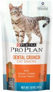 Pro Plan Focus Dental Crunch Chicken-Liver Cat 10-1.8Z