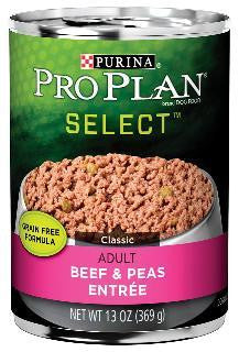 Pro Plan Classic Beef-Pea Dog 12-13Oz