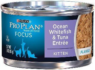 Pro Plan Ocean Whitefish & Tuna Entree for Kittens 24-3OZ