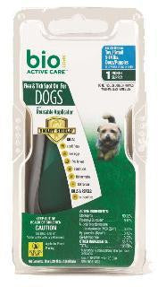 Adams Bio Spot Active Care Flea & Tick Spot On Small Dog 1Month W-Applicator