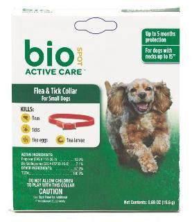 Adams Bio Spot Act Flea & Tick Small Dog Collar 15