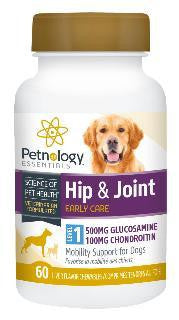 Petnology Level 1 Hip & Joint Chew Dog 60ct