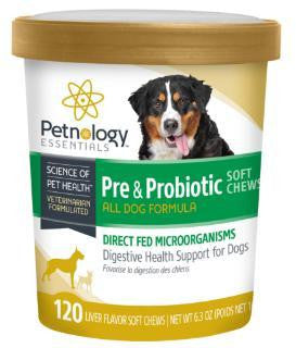 Petnology Pre-Probiotic Chew Dog 120ct