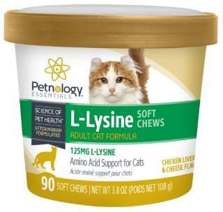 Petnology L-Lysine Soft Chew Cat 90ct