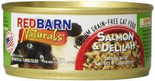 Red Barn Salmon & Delilah Large Canned Cat Food 24-5.5 oz.