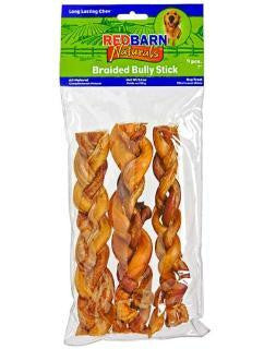 Red Barn Braid Bully 7" 3 Pack