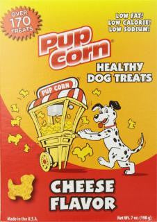 Sunshine Mills 6-7 oz. Pupcorn Cheese Flavor (Carton)