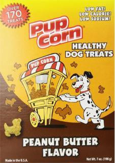 Sunshine Mills 6-7 oz. Pupcorn Peanut Butter Flavor (Carton)