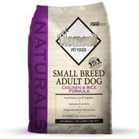 Diamond Naturals Small Breed Chicken & Rice 18 Lb.