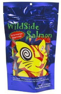 Wild Side Salmon Regular Cat Treat 1.5 oz.