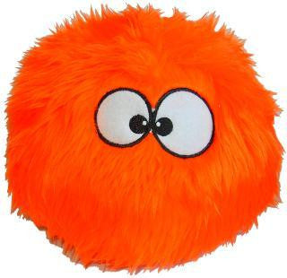 GoDog Orange Furballz With Chew Guard