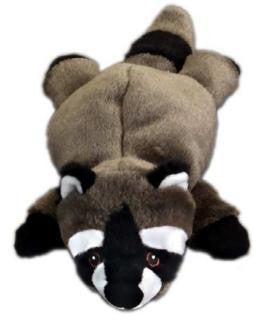 GoDog Flatz Raccoon W-Chew Guard Large