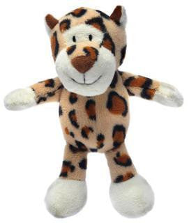 Knight Pet Runtzees Safari Plush Cheetah Small Lucy Dog Toy