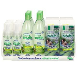 Tropiclean Fresh Breath 18 Pc. Center Display