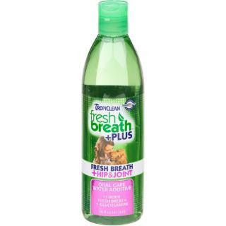 Tropiclean Fresh Breath Water Additive Plus Hip & Joint 33.8 oz.