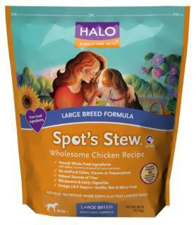 Halo Spot's Stew Large Breed Wholesome Chicken 14 lb.