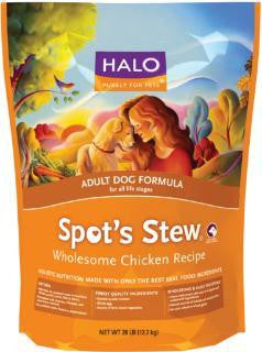 Halo Spot's Stew Adult Dog, Wholesome Chicken Recipe, 15 lb.