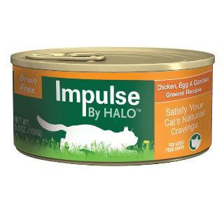 Impulse by HaloeeCat Chicken, Eggs & Garden Greens 5.5 oz 12-5.5Z