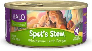 Halo Spot's Stew For Dogs, Wholesome Lamb 12-5.5 oz.