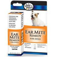 Four Paws Ear Mite Remedy - Dogs 3-4 OZ