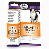 Four Paws Ear Mite Remedy - Cat 3-4 OZ