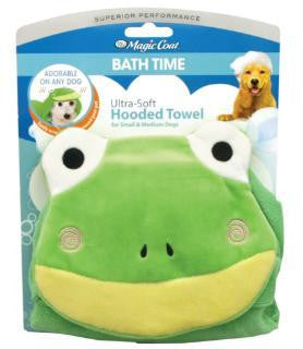 Four Paws Hooded Animal Towels Small-Medium Frog