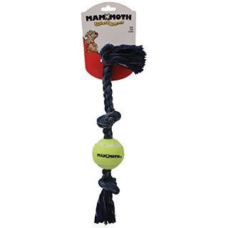 Mammoth 3 Knot Denim Rope Tug W-Mini Ball 11