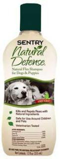 Sergeant's Sentry Natural Defense Dog Shampoo 12Oz