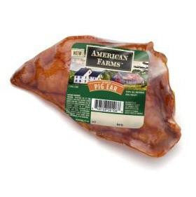 American Farm Bulk Non Wrapped Natural Pig-Ear 50 Ct.