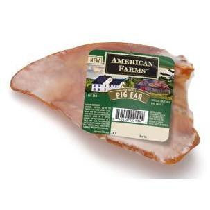 AF Bulk Non Wrapped Smoaked Pig Ear 50 Ct.