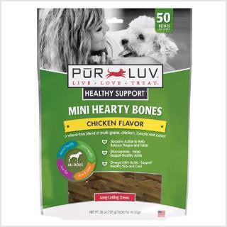 Sergeant's Pur Luv Healthy Support Mini Hearty Chew Bones 26 oz.