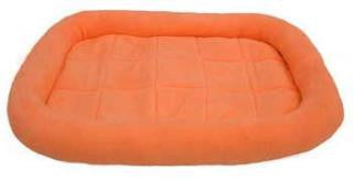 Dreamzone Orange Fleece Bed 18X14