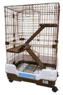 Pet Tek Dreamhome Chinchilla Cage 3 Level