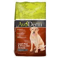 AvoDerm Natural Lamb Meal &amp; Rice - Dog 6-4.4 lb.